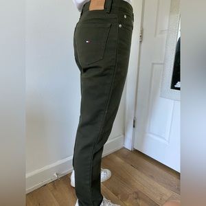 Tommy Hilfiger jeans, army green, size 6